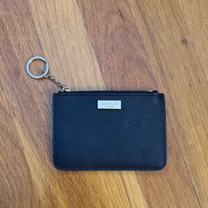 Kate Spade Black Leather Key Pouch